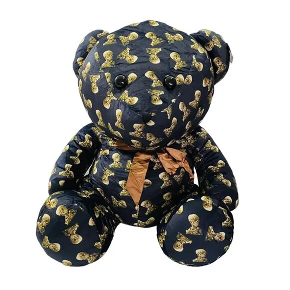 Vincent Van Gogh Bear Smoking Skeleton 60cm Teddy Plush Lighthouse Immersive NEW